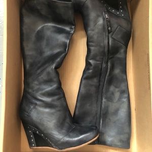 Ugg Leather Long Boot